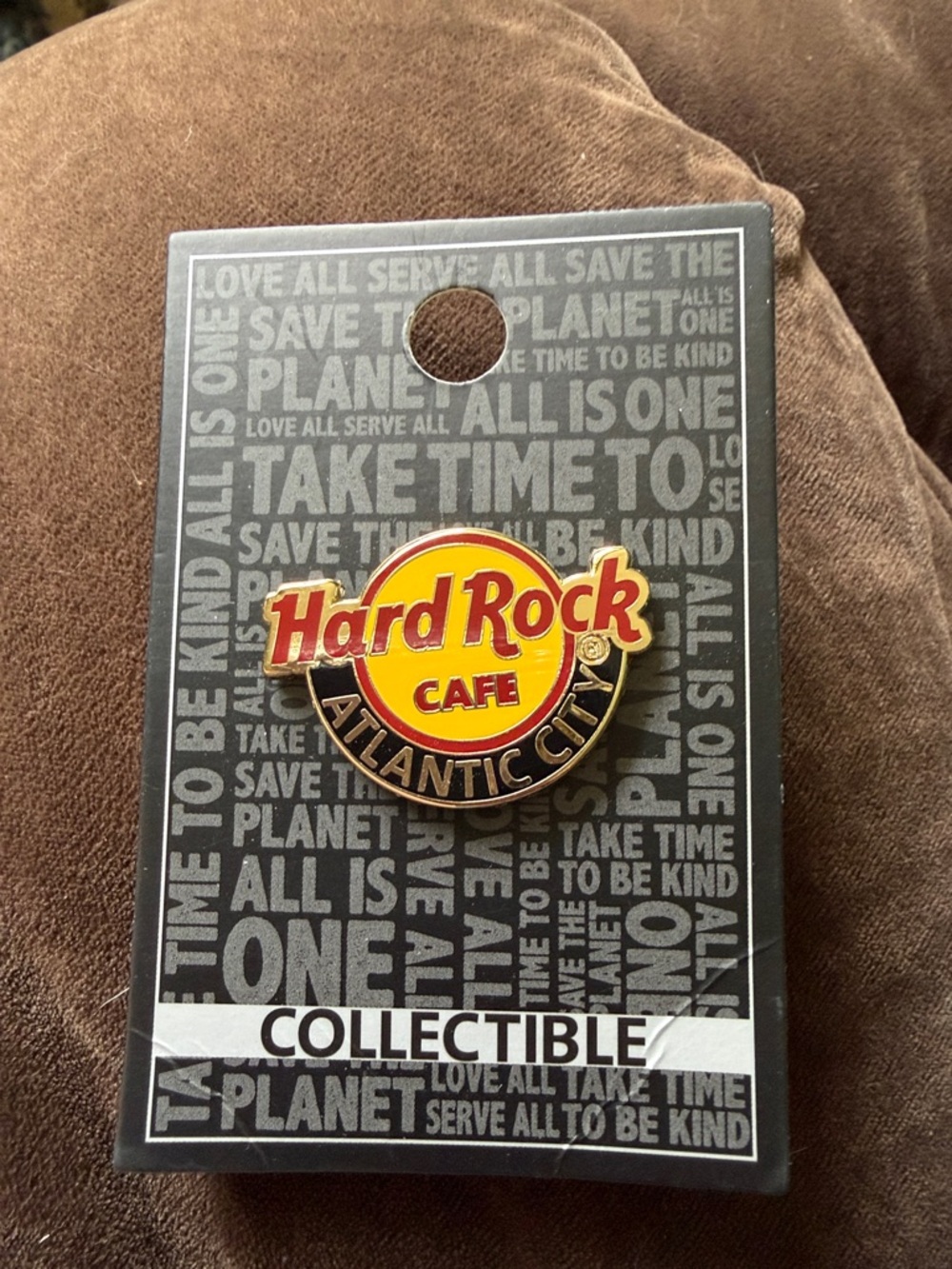 Atlantic City, NJ Hard Rock Cafe pin new